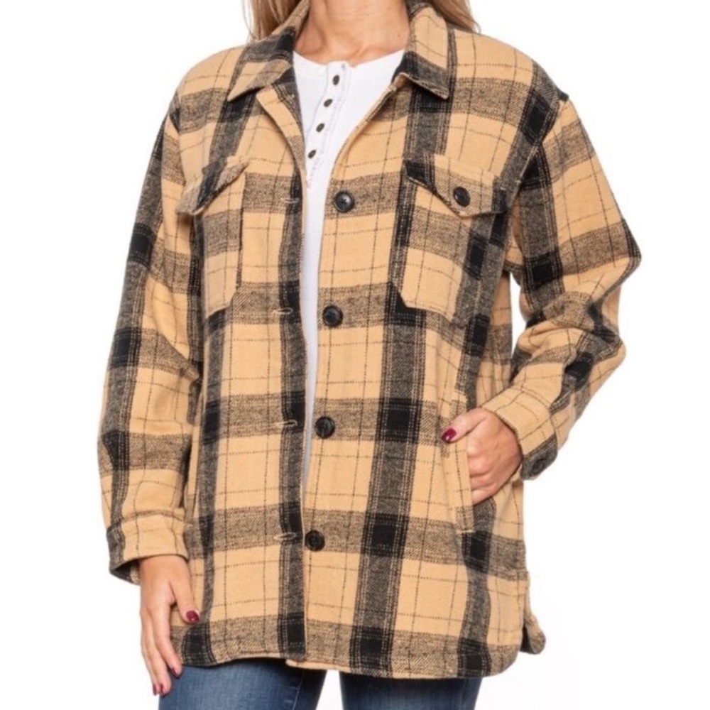 Lucky Brand Plaid Button Up
